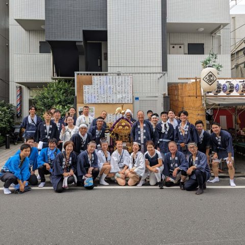 荻窪八幡例大祭：銀座会神輿＆仲通りパレード☆