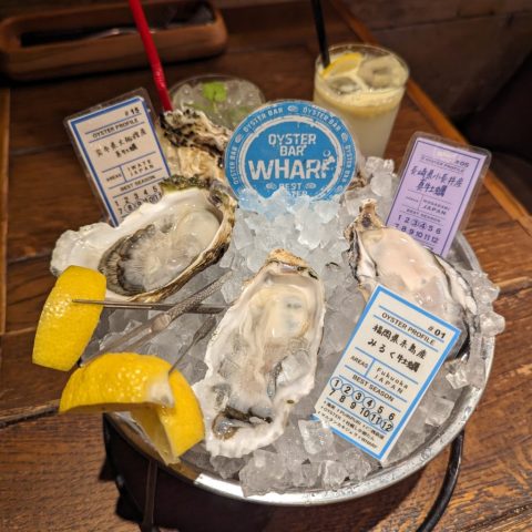 WHARF|西荻きってのお洒落オイスターバー|西荻窪グルメ