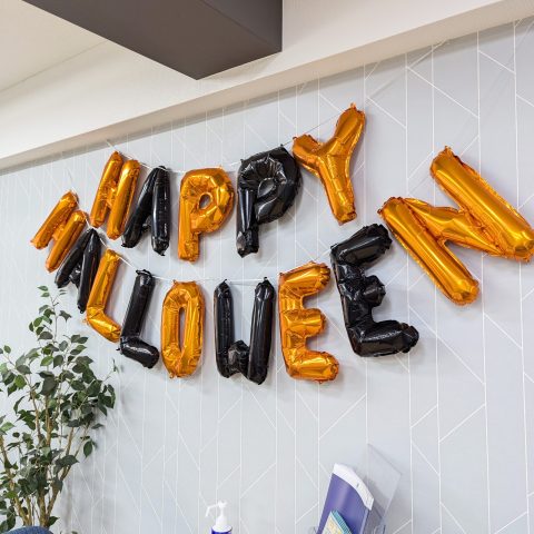 今年もハロウィン全開です